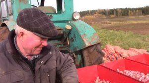 МЕХАНИЗИРОВАННАЯ ПОСАДКА ЧЕСНОКА ТРАКТОРОМ Т40