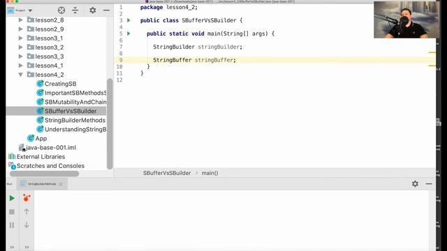 26 6 StringBuilder vs StringBuffer в Java смотреть онлайн
