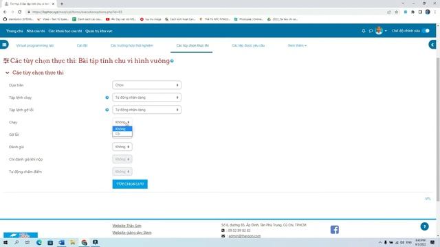Hướng dẫn chấm bài thực hành tự động với nhiều ngôn ngữ lập trình. Xem phần mô tả bên dưới смотреть онлайн
