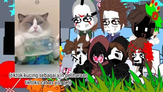 slashers and scp react to......../////(bonus)//////ENG/INDO{y/n pet&??} смотреть онлайн