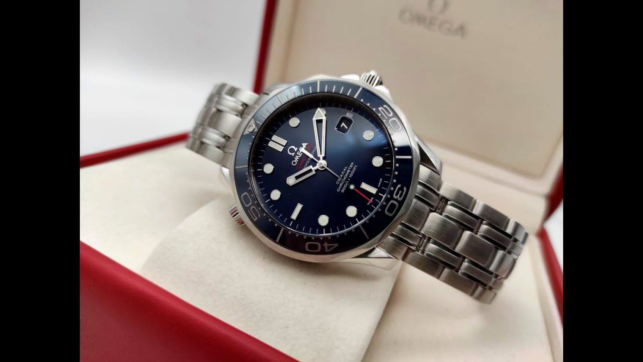 Обзор часов Omega Seamaster Diver 300m Co-Axial 212.30.41.20.03.001 смотреть онлайн