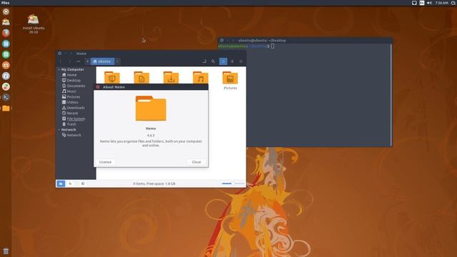 Ubuntu Unity 20.10 Groovy Gorilla смотреть онлайн