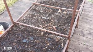 ?Подготовка огуречника к следующему огородному сезону.Как я подготовила грядку под огурцы осенью.??