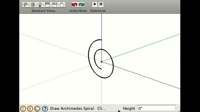 Draw spirals and Cornu splines interactively in SketchUp смотреть онлайн