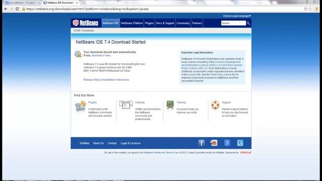 How to download NetBeans and create a Java Project and Java File смотреть онлайн