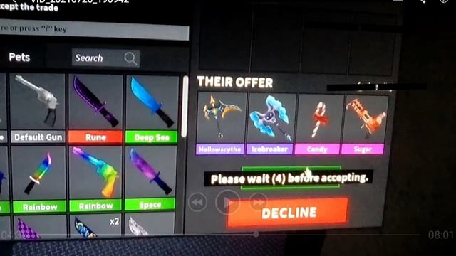 Is this cross trade fair? ? / roblox adopt me to mm2 godlys смотреть онлайн