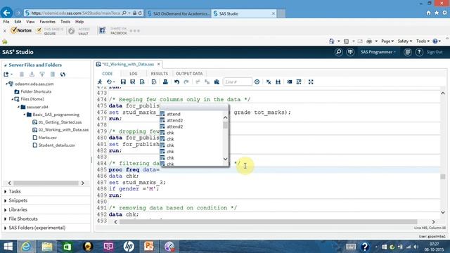 SP14 Truncating data in SAS rows truncation n column truncation (keeping certain fields / columns) смотреть онлайн