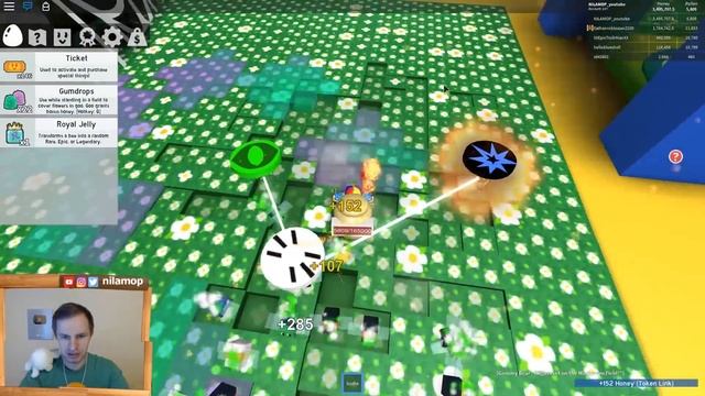 ОБНОВЛЕНИЕ С ЖВАЧКАМИ В РОБЛОКС СИМУЛЯТОР ПЧЕЛОВОДА - ROBLOX BEE SWARM SIMULATOR(Update Gummy Bear) смотреть онлайн