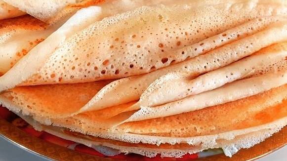 Блины на молоке с дырочками. Рецепт тонких русских блинов! смотреть онлайн