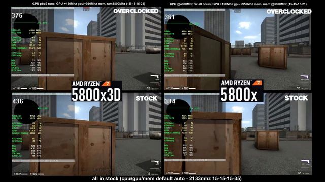 5800x3d Vs 5800x OC/stock. Atomic Heart, CS GO, Escape From Tarkov (Streets Of Tarkov). FPS Bench!