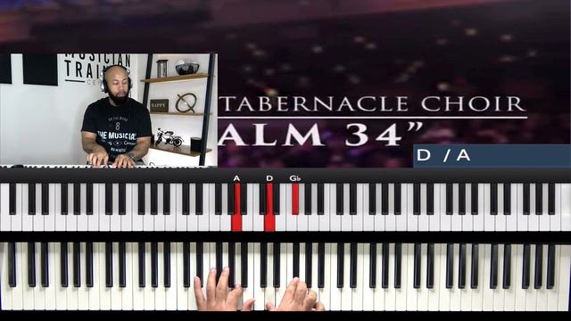 Piano: How to Play "Psalm 34" by The Brooklyn Tabernacle Choir смотреть онлайн