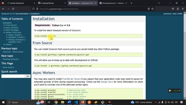 Deploy application in the Cloud with Django in Render смотреть онлайн