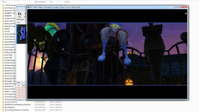 RPCS3 настройка эмулятора для Sly Cooper - Thieves in Time Слай Купер - Прыжок во времени смотреть онлайн