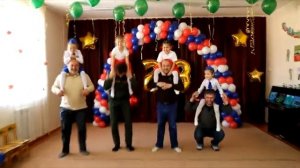 23 февраль Детский садик Родничок 2018 год