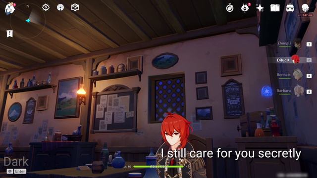 Diluc x Jean (Genshin Impact Ship) смотреть онлайн