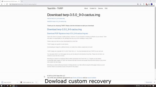 How to simply install TWRP on Redmi 6 and 6A with Android 9 смотреть онлайн