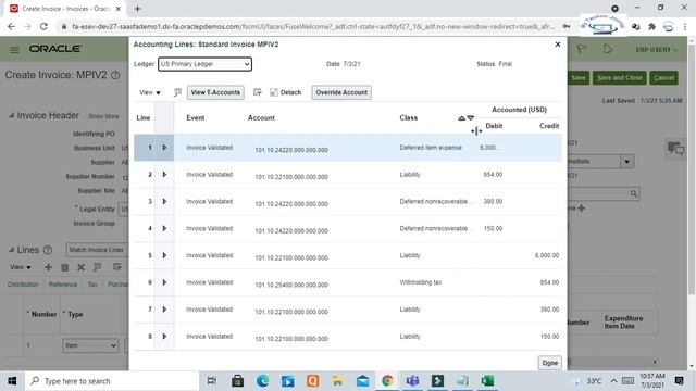 Multi Period Accounting in oracle fusion Payable R13|Oracle ERP Cloud| Recognize expenses in Payabl смотреть онлайн