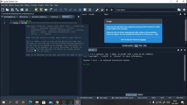 PYTHON "DOSYA/BELGELERE" VERİ GİRİŞİ YAPMAK, KAYIT ETMEK! смотреть онлайн