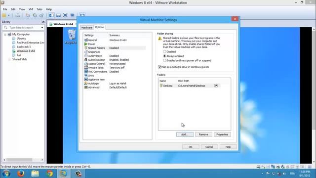 sharing folders in vmware workstation windows and linux) смотреть онлайн
