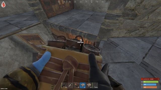 Мой ДОМ БЕЗ ДВЕРЕЙ который НЕ ЗАРЕЙДИТ ДАЖЕ ДОНАТЕР в Rust/Раст смотреть онлайн