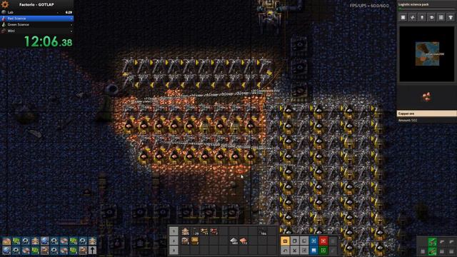 Factorio 1.0 GOTLAP speedrun in 24:11 смотреть онлайн