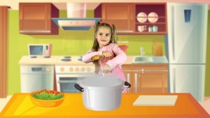 Каша- полезная еда - детские песни про кашу от Насти и канала Лапатушки