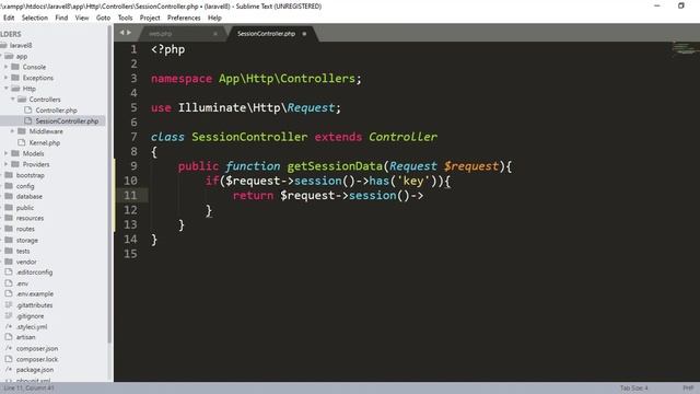 Laravel 8 Basic to Advanced Bangla Tutorial | Http Session | P -12 смотреть онлайн