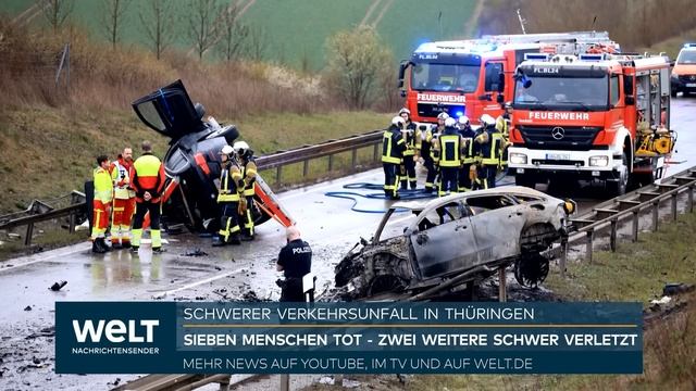 BAD LANGENSALZA: Horror-Unfall fordert sieben Tote und drei Verletzte смотреть онлайн