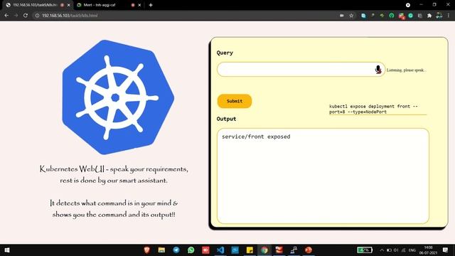 Kubernetes Web Portal using JS & Py-CGI смотреть онлайн