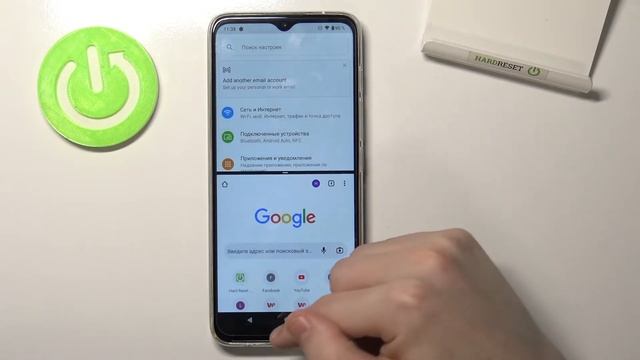 Как поделить экран на телефоне Motorola Moto G50 / Функция разделения экрана Motorola Moto G50 смотреть онлайн