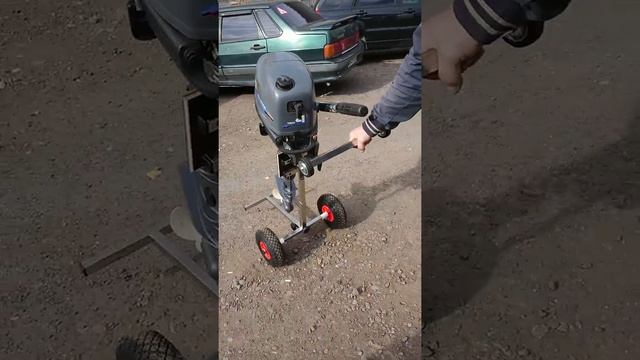 Тележка для лодочного мотора смотреть онлайн