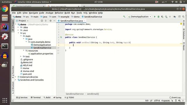 Send Email with Spring Boot and Gmail смотреть онлайн