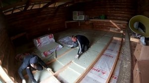 Деревянный теплый пол в срубе