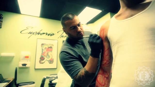 Sketch of Koi Fish Sleeve Tattoo by Tito (Freehand) Euphoria ink 2 смотреть онлайн