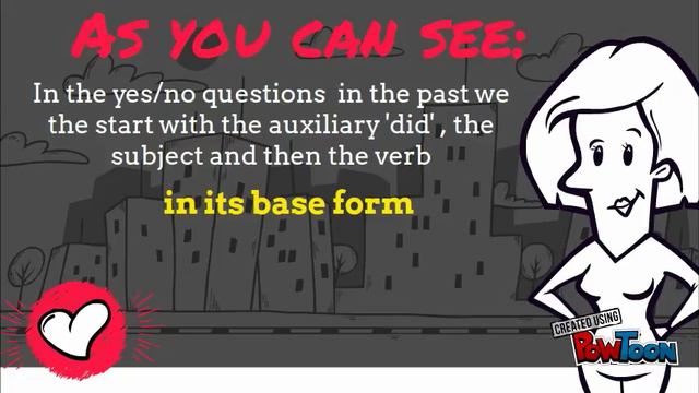 THE PAST SIMPLE QUESTION FORM смотреть онлайн