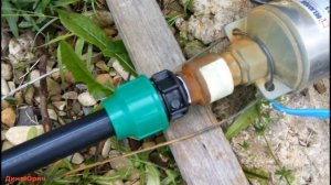 Как провести воду из колодца в дом на даче с помощью одного гастарбайтера