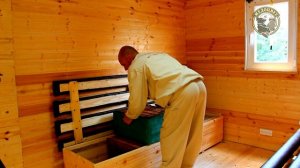 Заселяю апидомик пчелами Апидомик в эксплуатации для исцеления людей