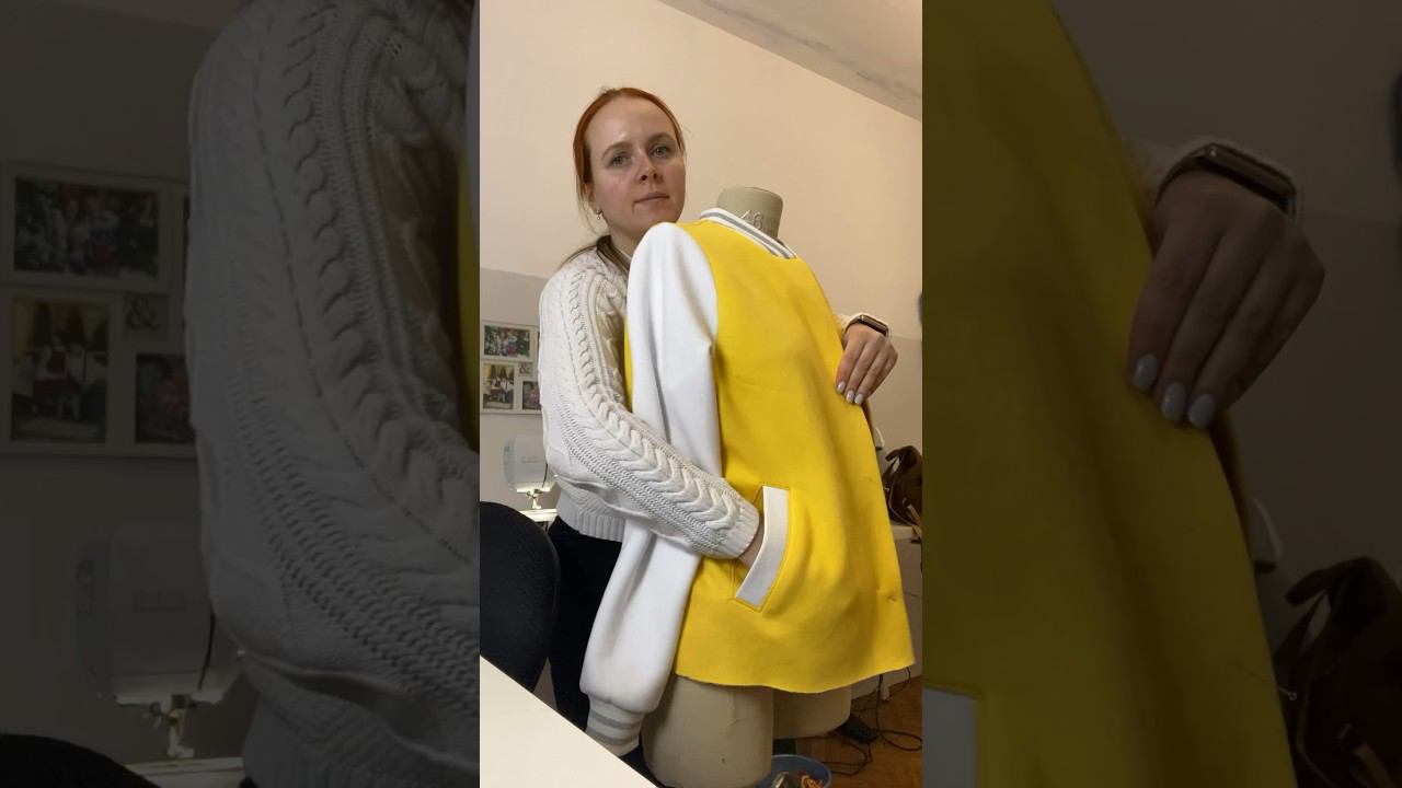 Шью себе бомбер. Промежуточный результат. смотреть онлайн