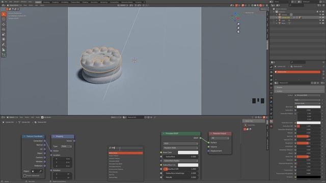 3D Cute Cookies - Blender 3.3 Tutorial/process ? смотреть онлайн
