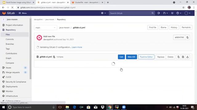 #7: Build Docker Image using GitLab CI | How to Build Docker Image in GitLab CI | GitLab CI CD смотреть онлайн