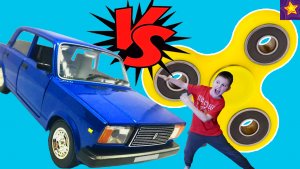 Игорюшины Машинки ПРОТИВ Фиджет Спиннеров!!! Папа придумал МОЩНЫЙ заезд машинок