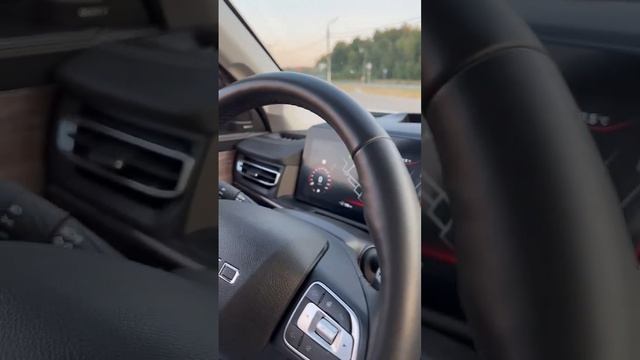 Навигация на двух экранах. Система #TurboDog в #Exeed VX. смотреть онлайн