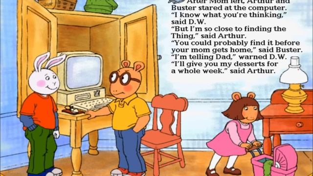 Arthur's Computer Adventure for the PC смотреть онлайн