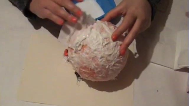 Как сделать шар из салфетки смотреть онлайн