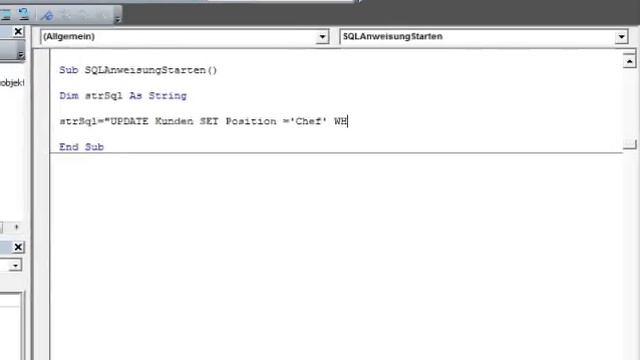 SQL-Anweisungen absetzen - Access VBA Episode 58 смотреть онлайн