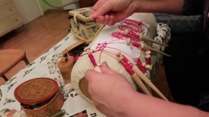 Плетение на коклюшках. Урок 2. Плетешковое кружево.