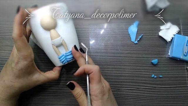 Процесс лепки нежной куколки-бабочки. Часть 2 смотреть онлайн