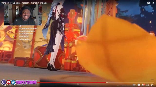 MY FIRST LANTERN RITE EVER! Reacting to EVERYTHING Genshin Impact 4.4 Update смотреть онлайн