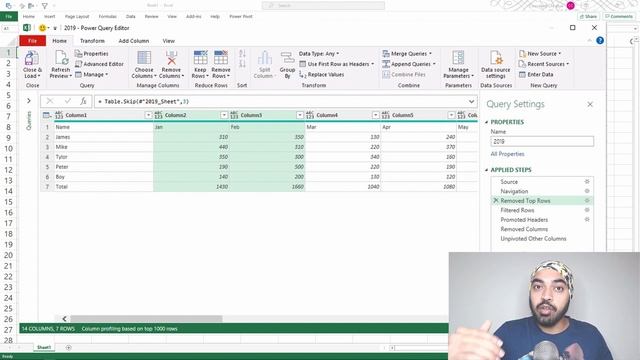 Unpivot and Combine Data from Multiple Tables using Power Query смотреть онлайн
