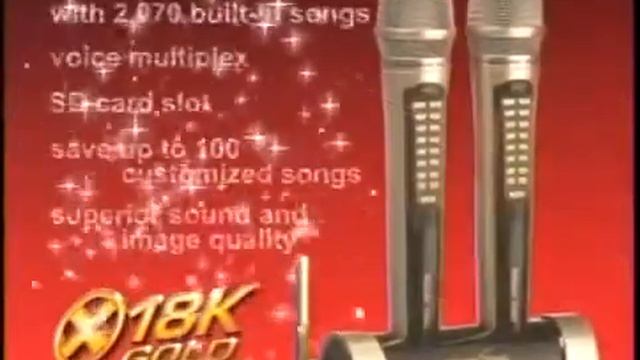 Xtreme Magic Sing 18K Gold (Philippines) TVC 10's 2008 смотреть онлайн